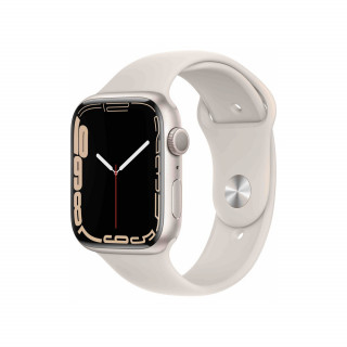 Apple Watch Series 7 45mm MKN63HC/A (Starlight Fehér) Mobil