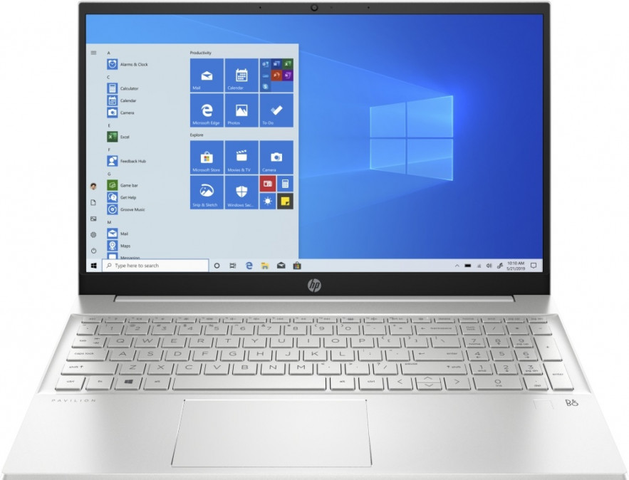 HP Pavilion 15-eh1009nh 15,6"FHD/AMD Ryzen 5-5500U/8GB/256GB/Int. VGA/Win10/ezüst laptop PC