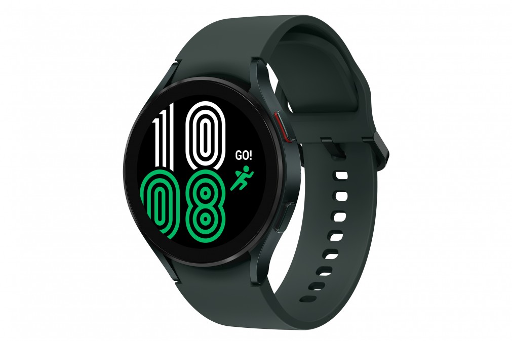 Samsung Galaxy Watch Active 4 3,56 cm (1.4") 44 mm SAMOLED Zöld GPS (műhold) Mobil