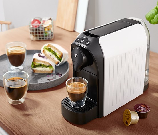 TCHIBO Cafissimo Easy fehér kapszulás kávéfőző (Bontott) Otthon