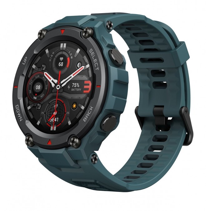 Amazfit T-Rex Pro 3,3 cm (1.3") AMOLED Kék GPS (műhold) Mobil