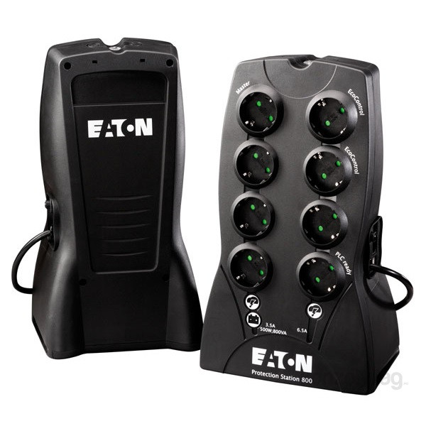 EATON Protection Station 800 500W fekete szünetmentes tápegység PC