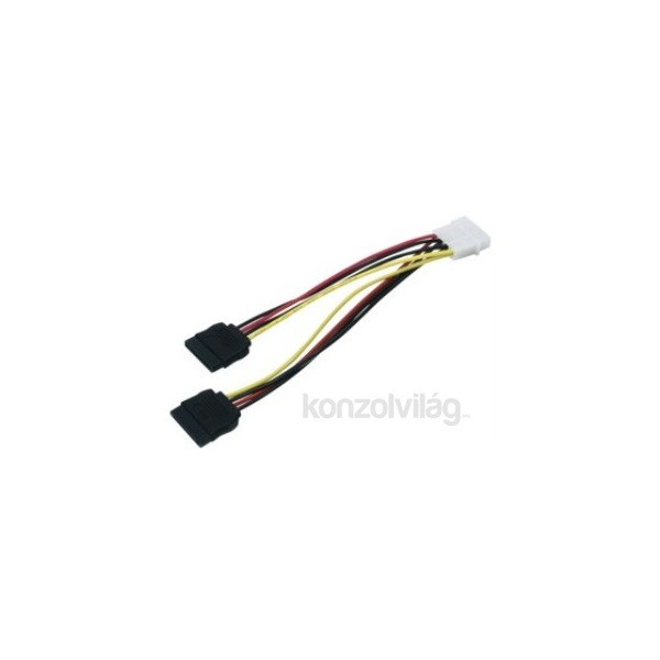 Kolink 5,25" => 2xSATA tápátalakító PC