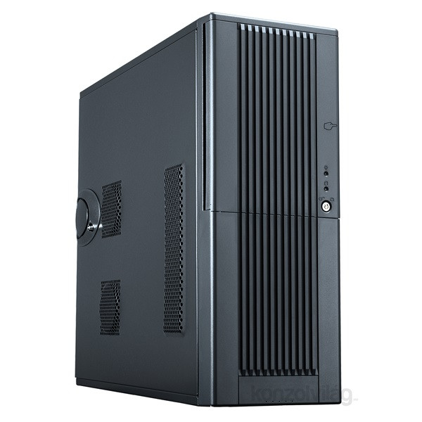 Chieftec LBX-02B-U3-OP Uni szériás táp nélküli fekete EATX ATX mATX ház PC