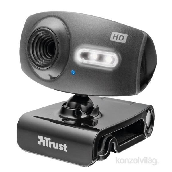 Trust eLight Full HD 1080p mikrofonos fekete webkamera PC