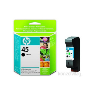 HP 45 (51645AE) - Fekete (42ml) PC