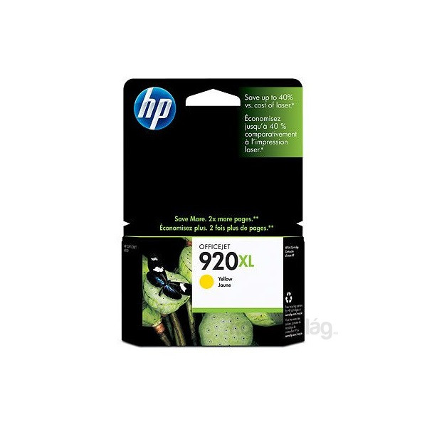 HP 920XL (CD974AE) - Sárga, nagy kapacitású PC