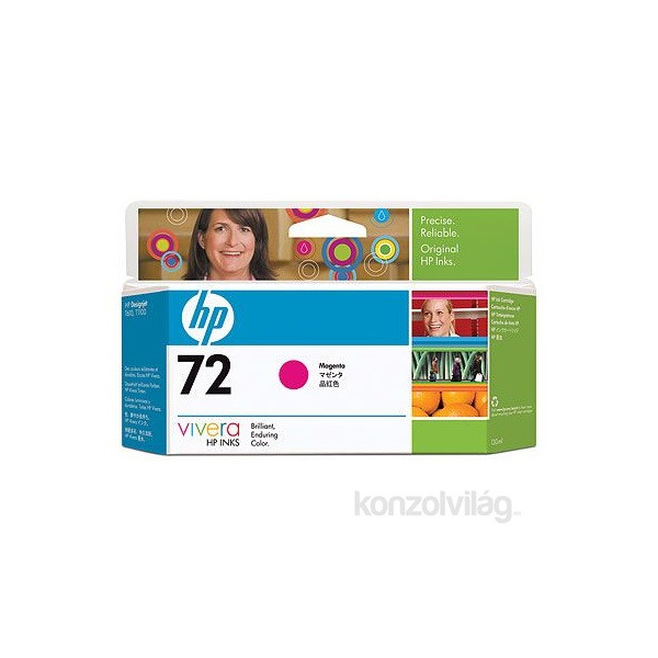 HP 72 (C9372A) - Bíbor (130ml) PC
