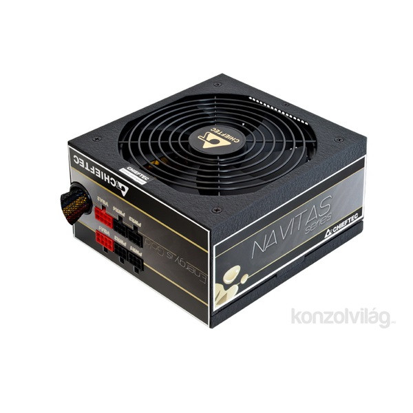 Chieftec Navitas GPM-1000C 1000W 80+ Gold 14cm ventillátorral moduláris tápegység PC