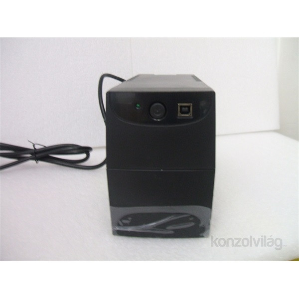 Centralion Aurora 650 DIN 360W fekete szünetmentes tápegység PC