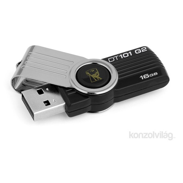 Kingston 16GB USB2.0 Fekete (DT101G2/16GB) Flash Drive PC