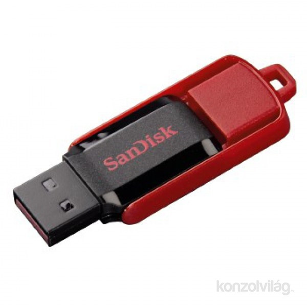 Sandisk 64GB USB2.0 Cruzer Switch Fekete-Piros (114927) Flash Drive PC