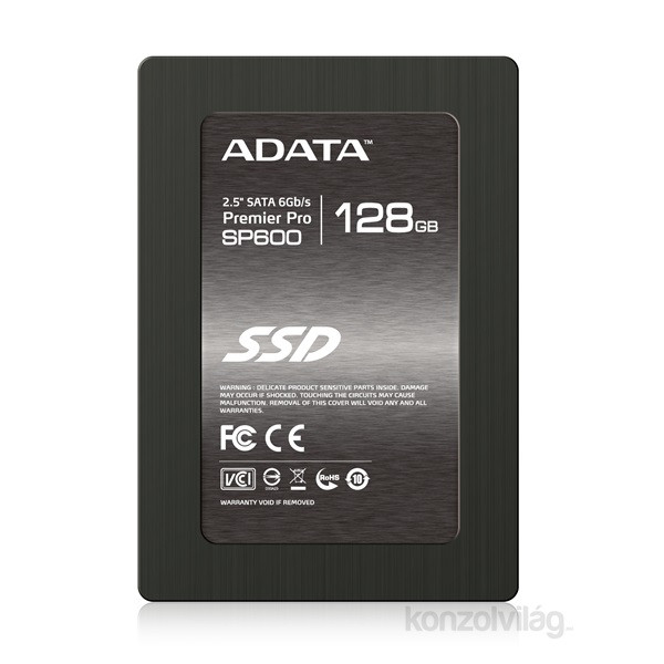 ADATA 128GB SATA3 2,5" (ASP600S3-128GM-C) SSD PC
