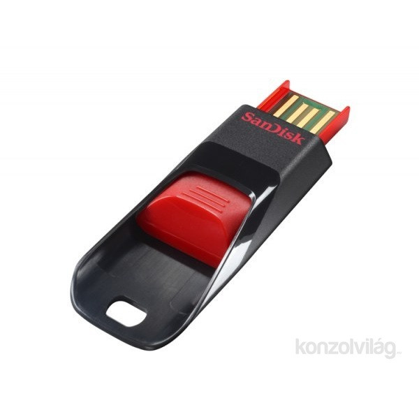 Sandisk 32GB USB2.0 Cruzer Edge Fekete-Piros (114713) Flash Drive PC