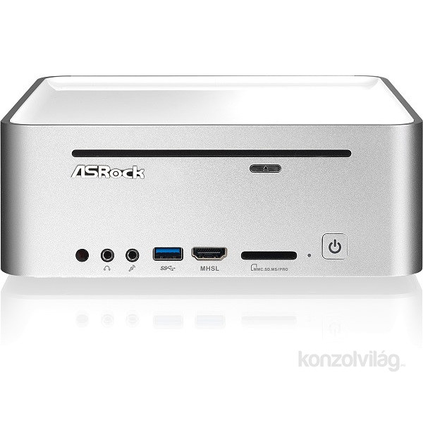 ASRock Vision HT 420D/W Intel Fehér asztali mini PC PC