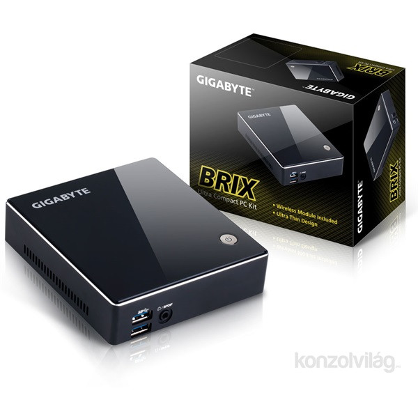 Gigabyte GB-BXi5-4200 Brix Intel Fekete barebone mini asztali PC PC
