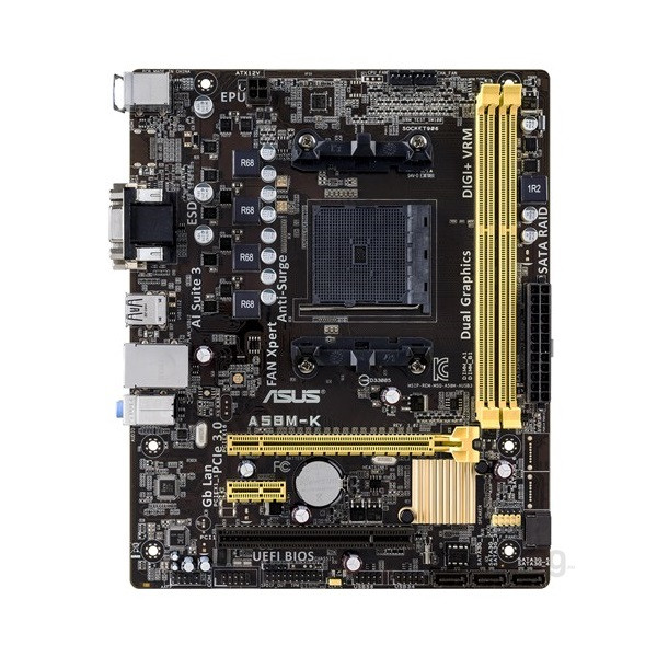 ASUS A58M-K AMD A58 FCH Socket FM2 mATX alaplap PC