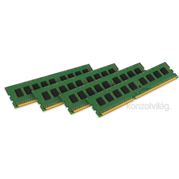 Kingston-Dell 32GB/1600MHz DDR-3  (Kit 4db 8GB) ECC  (KTD-PE316EK4/32G) szerver memória PC