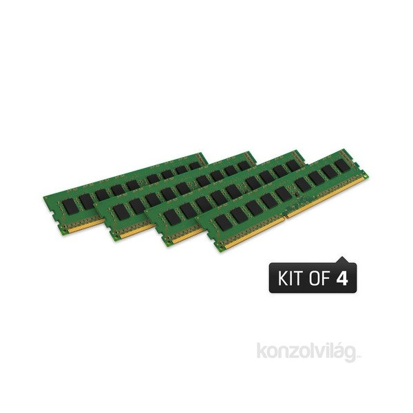 Kingston-IBM 32GB/1600MHz DDR-3 (Kit 4db 8GB) ECC (KTM-SX316EK4/32G) szerver memória PC