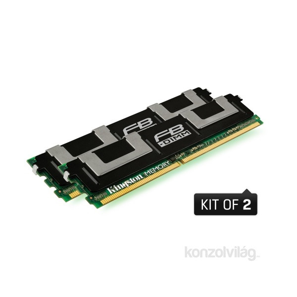 Kingston-Sun/Oracle 16GB/667MHz DDR-2 (Kit 2db 8GB) (KTS-SESK2/16G) szerver memória PC