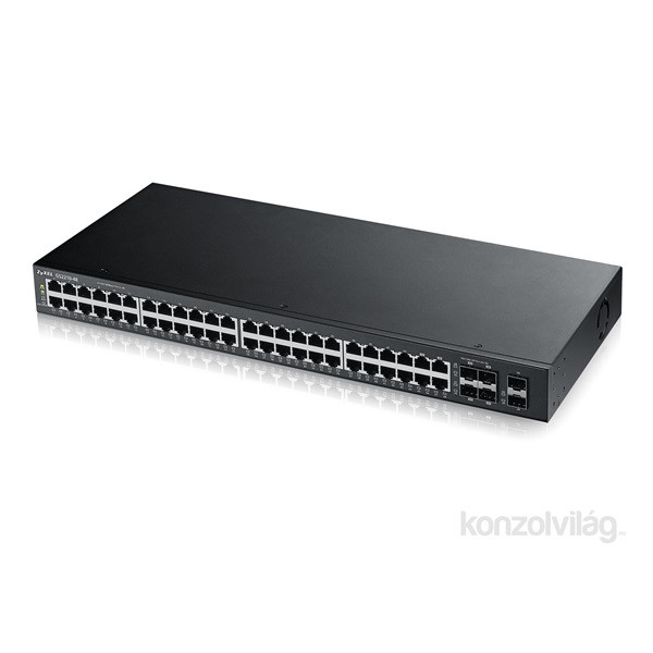 ZyXEL GS2210-48 50port GbE LAN L2+ menedzselhető switch PC