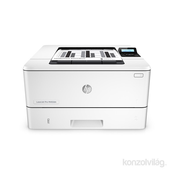 HP LaserJet Pro 400 M402n mono lézer nyomtató (M401 kiváltó) PC