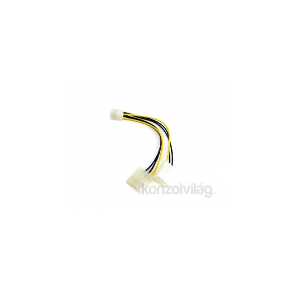 PRC 4-pin molex - 6-pin VGA átalakító tápkábel PC