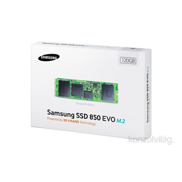Samsung 120GB SATA3 850 EVO M.2 SATA (MZ-N5E120BW) SSD PC