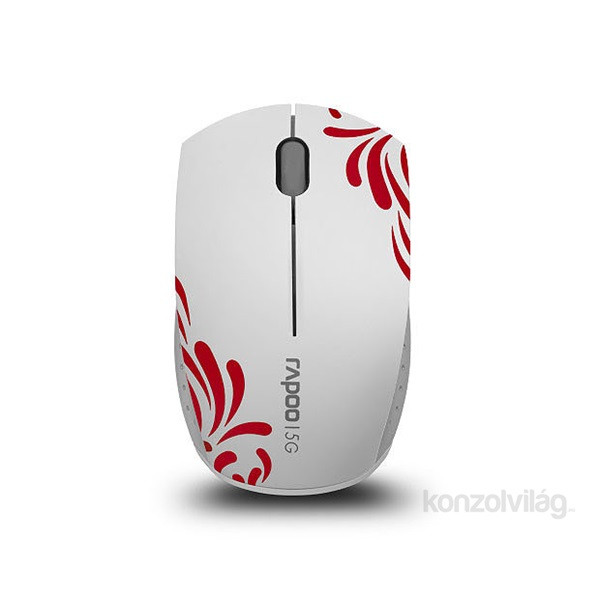 Rapoo "3300p SUPER MINI" wireless fehér optikai egér PC