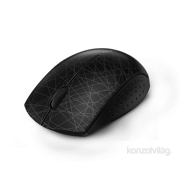 Rapoo "3300p SUPER MINI" wireless fekete optikai egér PC