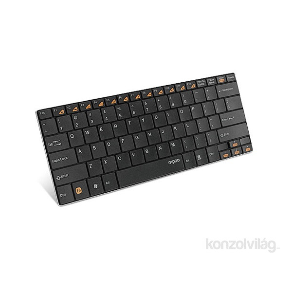 Rapoo "E9050 BLADE" wireless fekete HUN billentyűzet PC
