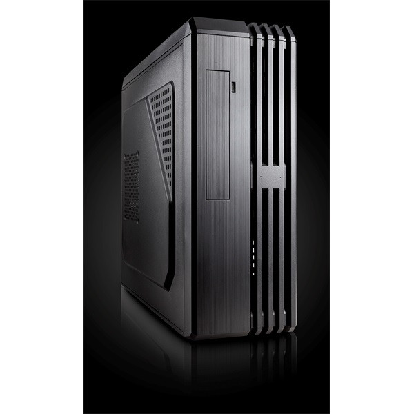 Chieftec UC-02B Uni szériás táp nélküli mATX ATX ház PC