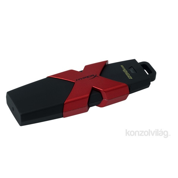 Kingston 256GB USB3.1 HyperX Savage Fekete-Piros (HXS3/256GB) Flash Drive PC