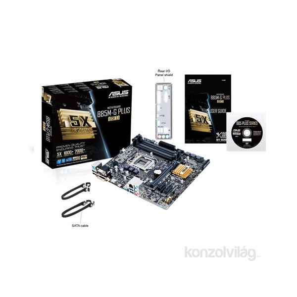 ASUS B85M-G PLUS/USB 3.1 Intel B85 LGA1150 mATX alaplap PC