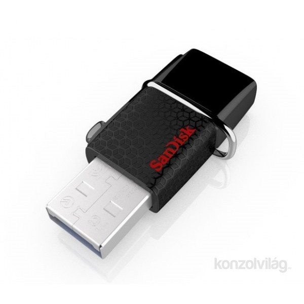 Sandisk 32GB USB3.0/micro USB 2.0 Cruzer Ultra DUAL Fekete (124116) Android APP Flash Drive PC