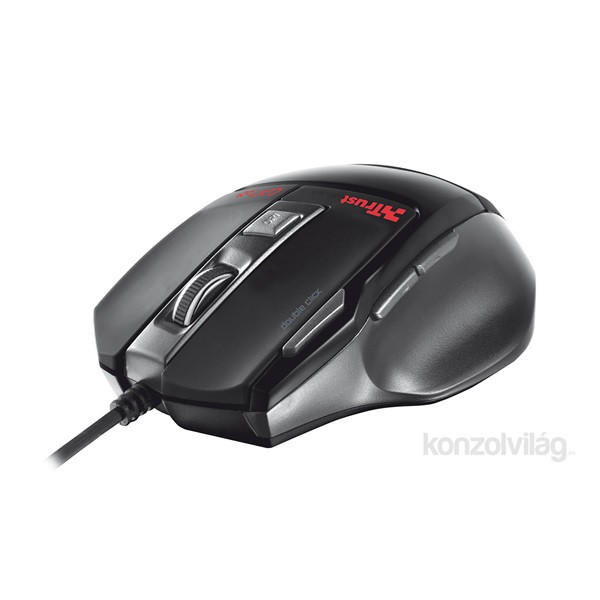 Trust GXT25 USB Gamer fekete egér PC