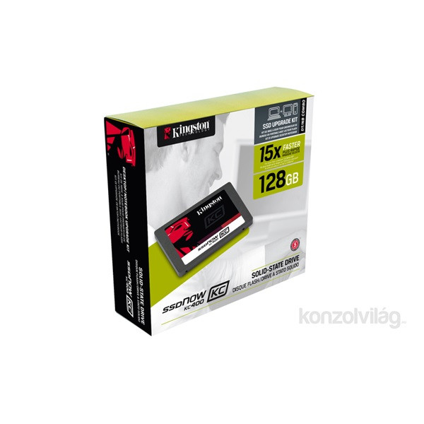 Kingston 128GB SATA3 2,5" 7mm (SKC400S3B7A/128G) Upgrade Kit SSD PC