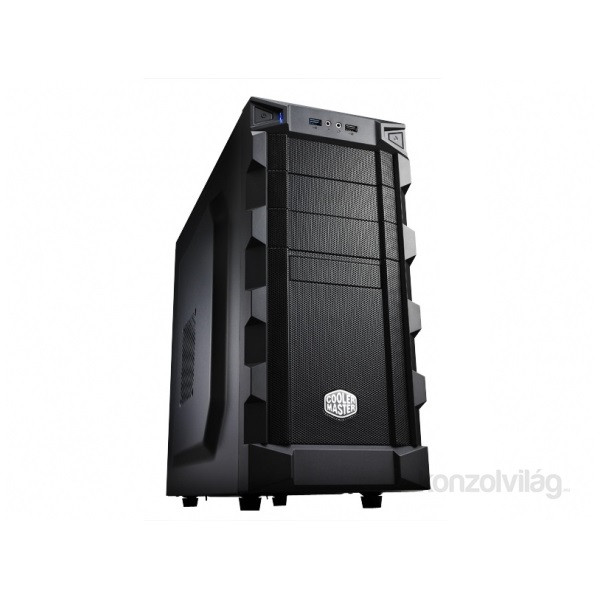 Cooler Master K280 táp nélküli fekete ATX ház PC