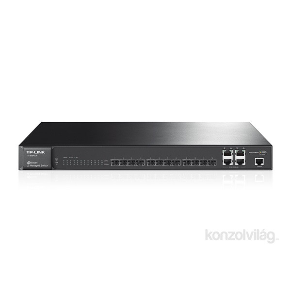 TP-Link TL-SG5412F 12 SFP 1000Mbps, 4 combo 1000Mbps menedzselhető switch PC