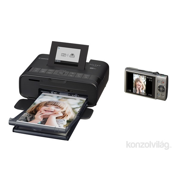 Canon SELPHY CP1200 Fekete hőszublimációs fotónyomtató PC