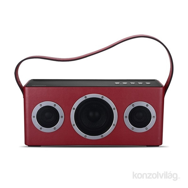 GGMM WS-401-14 M4 hordozható vezeték nélküli (Bluetooth, WiFi) piros prémium hangrendszer PC