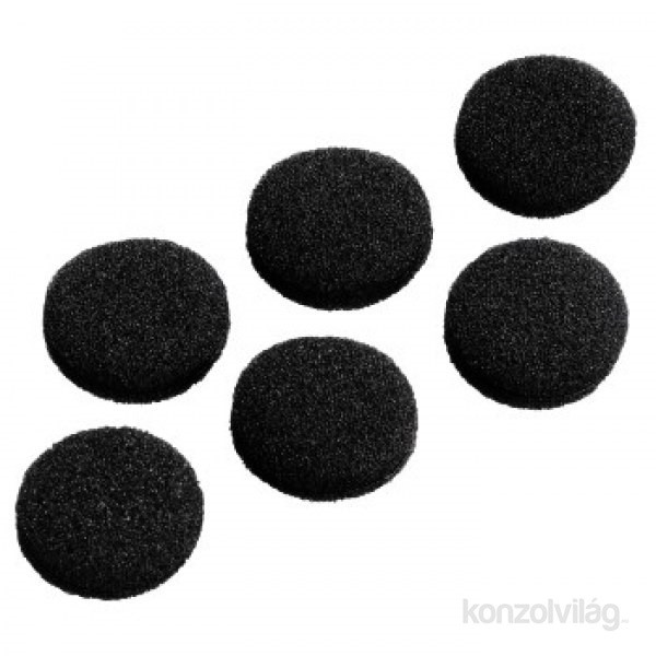 HAMA fekete 6DB 19mm fejhallgató szivacs PC