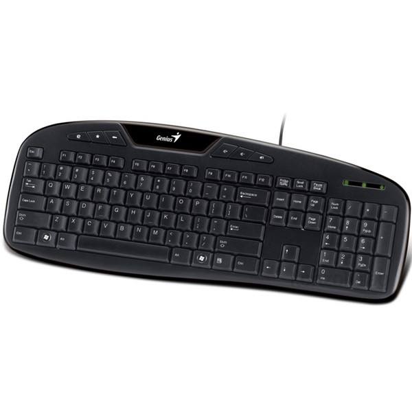Genius KB-M205 USB piros-fekete HUN billentyűzet PC