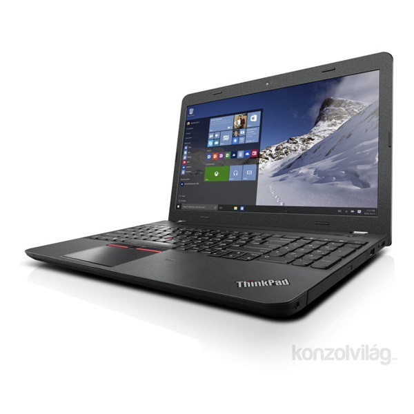 LENOVO ThinkPad E560 20EV0013HV 15,6"FullHD IPS/Intel Core i5-6200U/4GB/192GB SSD/DVD író/fekete/Win7/10 Pro notebook PC