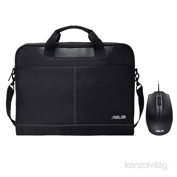 ASUS Nereus Carry 15,6" notebook táska + ASUS UT280 vezetékes egér bundle PC
