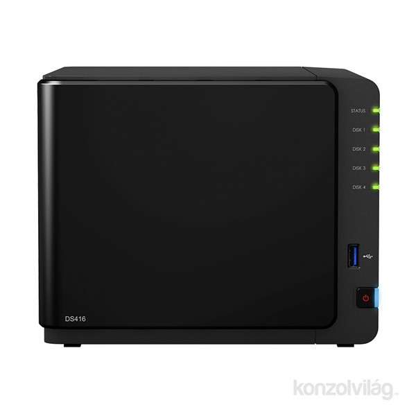 Synology DiskStation DS416 4x SSD/HDD 2x GbE NAS PC