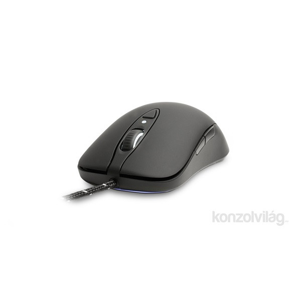 SteelSeries Sensei RAW Rubberized Fekete Lézer Gaming egér PC